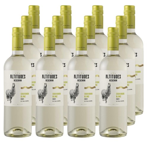 Case of 12 Altitudes Reserva Sauvignon Blanc 75cl White Wine